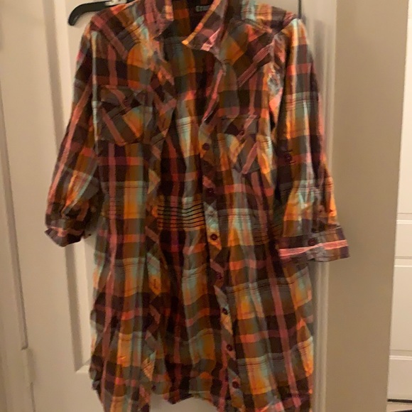 Plaid western shirt - Picture 1 of 3